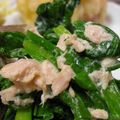 かのんの's cooksnap of when they made ★行者にんにくのツナ和え★.