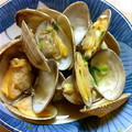 caca1221's cooksnap of when they made アサリの酒蒸し.