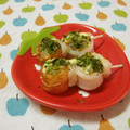 赤い電話's cooksnap of when they made お弁当に ちくわ簡単巻.