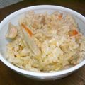 さるちゃん's cooksnap of when they made 醤油香る鶏ごぼうの炊き込みご飯.