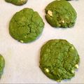幸せのだちょう's cooksnap of when they made 濃い抹茶のアメリカンクッキー.
