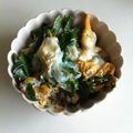 あい葉's cooksnap of when they made アサリとニラで卵とじ☆つゆだくにして丼♡.