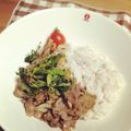 ___yu's cooksnap of when they made 舞茸と豚肉の梅シソ丼☆.