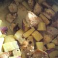 ☆しいたんママ☆'s cooksnap of when they made コロコロ芋豚の味噌ミルク炒め煮.