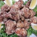 あおくろっこりー's cooksnap of when they made 鶏むね肉の竜田揚げ.