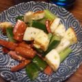 katuo15's cooksnap of when they made ソーセージときゅうりのササっと炒め.