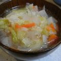 paopao6557's cooksnap of when they made 野菜コロコロ中華スープ.