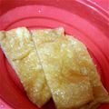 takeno5's cooksnap of when they made シリコンスチーマde簡単☆あげの甘辛煮.