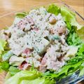 six2's cooksnap of when they made 水菜・アボガド・ツナのサラダ.