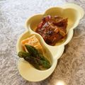 ハチワレねこ's cooksnap of when they made 副菜　レンジで簡単！　アスパラの　お浸し.