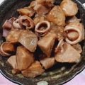 クックUH3NVG☆'s cooksnap of when they made 簡単！里芋といかの煮物.