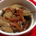 DORAMI糞's cooksnap of when they made 手羽先・大豆・切干大根の煮物.