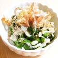 もりのまいご's cooksnap of when they made ほうれん草とエノキのサッパリ梅肉和え.