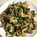 イヅハム's cooksnap of when they made シメジ入りニラ玉.