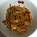 えり奈ママ's cooksnap of when they made 大根の皮で簡単きんぴら♪.