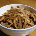 ash男's cooksnap of when they made お弁当に便利なごぼうと豚肉炒め.