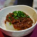 おイヌ's cooksnap of when they made 大根のそぼろあんかけ.