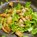 char1220's cooksnap of when they made 鶏皮と長ねぎのカリカリ炒め.