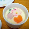 ももが大好き☆ぱく's cooksnap of when they made ピンクの花咲く茶碗蒸し.