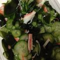ぺあやの's cooksnap of when they made 胡瓜・ワカメ・カニカマの三杯酢和え.