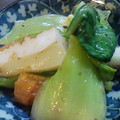 Rミルフィーユ's cooksnap of when they made 青梗菜とちくわの梅醤油和え.
