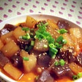 suzumi888's cooksnap of when they made 大根とコンニャクで中華風炒め物～♪.