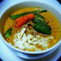 chEk0's cooksnap of when they made 麺がしっかり絡む！濃厚カレーつけ麺.