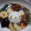 ちゅぱぽ。's cooksnap of when they made コリラックマ♪カレーライス.