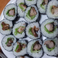 ガゼゴン's cooksnap of when they made 簡単♪美味しい♪鶏のからあげ海苔巻き♪.