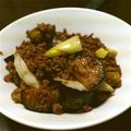 きりゅう's cooksnap of when they made 茄子と挽肉の炒め物.