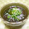 kemeta's cooksnap of when they made もずくわかめｯ酢♪*°.