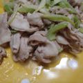 ヤスネエ's cooksnap of when they made セロリと豚バラ肉の味噌炒め.