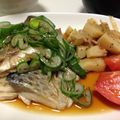 chakr's cooksnap of when they made 塩さばのサッパリおろしポン酢ソテー.