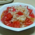 takoke's cooksnap of when they made トマトと豆腐のさっぱりサラダ✿.