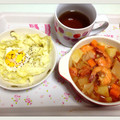 yyokotan's cooksnap of when they made 海老と野菜のトマトスープ ブイヤベース風.