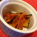 べびちこりん's cooksnap of when they made かぼちゃとにんじんのキンピラ。.