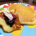 JILL1203's cooksnap of when they made ふわふわ＊しっとり…パンケーキ.