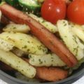 めかにか's cooksnap of when they made スパムとじゃがいもの炒め物.