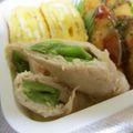 イノコ台所研究所's cooksnap of when they made レンジで簡単☆ピーマンの豚肉巻き.