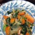 かあたらあ's cooksnap of when they made 鮭のムニエル　麺つゆバター野菜のせ.