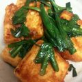 えびこ☆'s cooksnap of when they made 豆腐のネギニラ炒め.