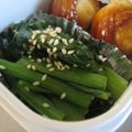 おかあちゃん。's cooksnap of when they made ♣ 驚異の！小松菜オイル蒸し ♣.