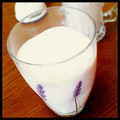 空色の花's cooksnap of when they made ミキサーで♪ふわふわいちごみるく.