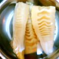 moconobu's cooksnap of when they made 短時間で竹の子のした茹で.