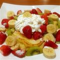 aya21742's cooksnap of when they made イチゴの香りホットケーキ.
