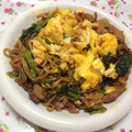 mario大好き's cooksnap of when they made 小松菜と牛肉のオイスターソース焼きそば.