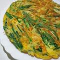 ゆみらんたん's cooksnap of when they made 中華風もやしとニラの卵焼き.