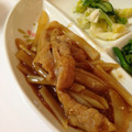 nanoe's cooksnap of when they made 豚こま肉とじゃがいものオイスター炒め.