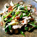 efuko♪'s cooksnap of when they made 豚肉と小松菜のザーサイ炒め.