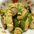 Andy♪'s cooksnap of when they made おばんざい★お揚げさんの卵とじ.